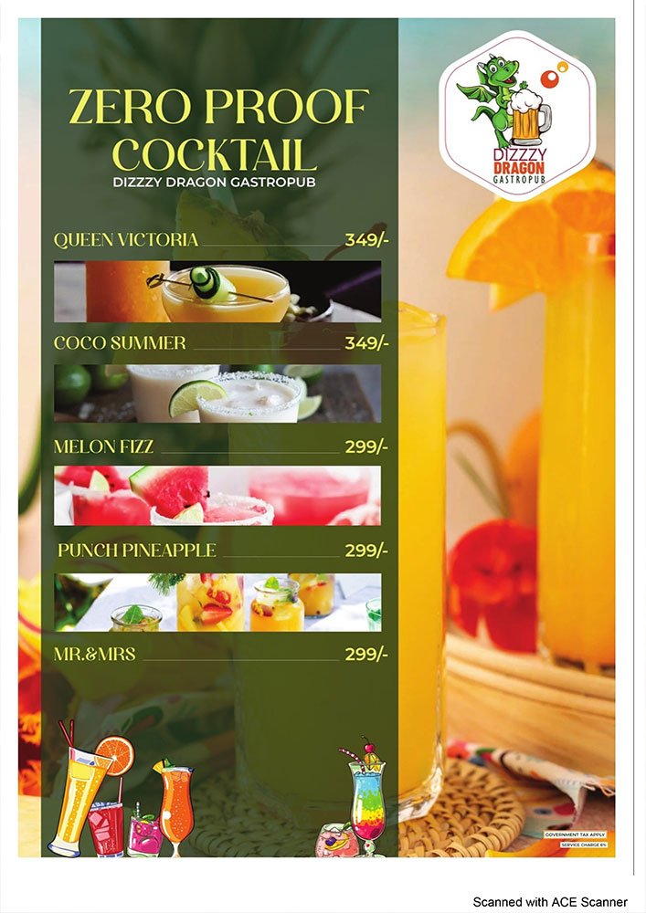 Food Menu Page 12