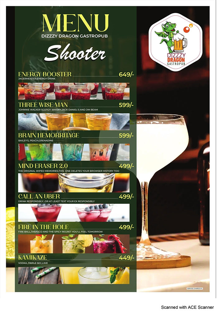 Food Menu Page 3